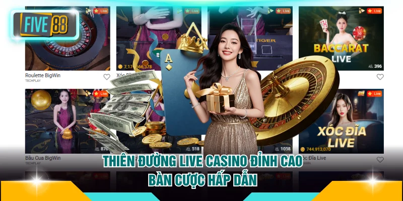 Trang chủ 17 Trải nghiệm Live Casino cùng Dealer người thật